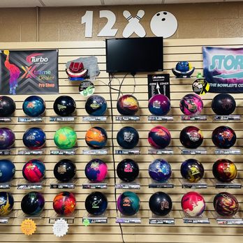 12X Bowling Pro Shop - The balls on the wall. - Bowling Near Me - Shelby Township, Michigan 12X Bowling Pro Shop - The balls on the wall. - Bowling Near Me - Shelby Township, Michigan