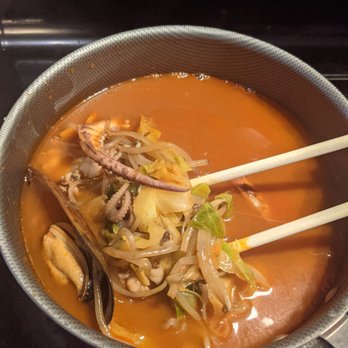 Marumen - It came hot I only reheat it bc I couldn't finish everything at once - Ramen Near Me - Fairfax, Virginia