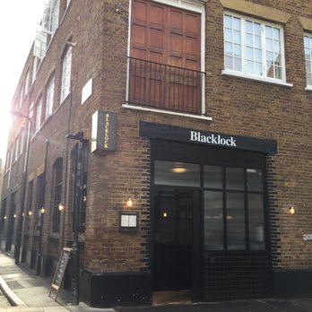 Blacklock - Front facade - Steakhouses Near Me - London, XGL