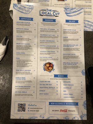 Menu photo 5 The Local Cut Purcellville, VA Menu photo 5 The Local Cut Purcellville, VA