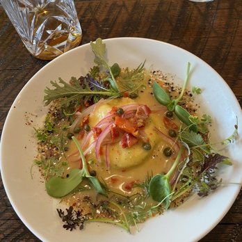 Barn8 - Trout Raviolo - New American Near Me - Goshen, Kentucky Barn8 - Trout Raviolo - New American Near Me - Goshen, Kentucky