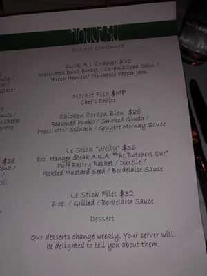 Menu photo 2 Le Stick Nouveau Eureka Springs, AR Menu photo 2 Le Stick Nouveau Eureka Springs, AR