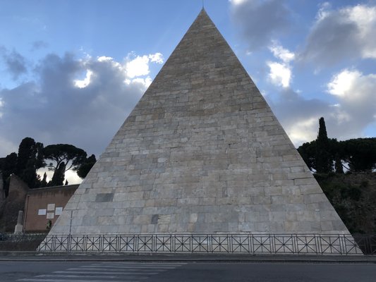 Pyramid of Caius Cestius by null