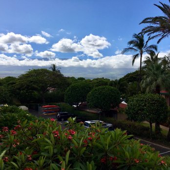 Luana Kai Resort - View of Haleakala from corridors of room C305 - Vacation Rentals Near Me - Kihei, Hawaii Luana Kai Resort - View of Haleakala from corridors of room C305 - Vacation Rentals Near Me - Kihei, Hawaii