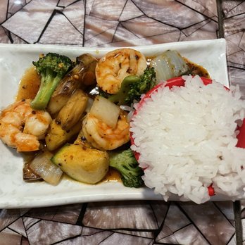 Kobe Teppan & Sushi - Teriyaki shrimp as part of the AYCE menu. Hope you like rice... - Sushi Bars Near Me - Live Oak, Texas Kobe Teppan & Sushi - Teriyaki shrimp as part of the AYCE menu. Hope you like rice... - Sushi Bars Near Me - Live Oak, Texas