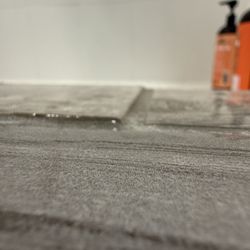Barry Neal Carpet One - Improper Tile Installation causing flooding into the main part of the bathroom