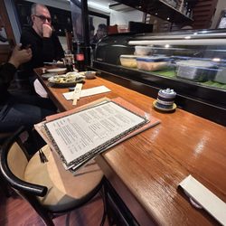 Kifuné - Menu + sitting by the bar