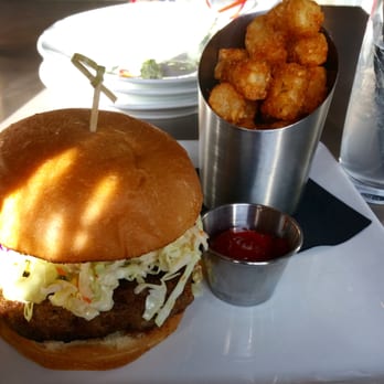 Carson Kitchen - Jerk turkey burger! - New American Near Me - Las Vegas, Nevada