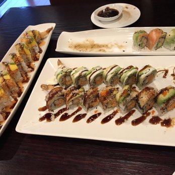 Oiso - 4 special rolls...half of the Rainbow already gone :) - Japanese Near Me - Cary, North Carolina Oiso - 4 special rolls...half of the Rainbow already gone :) - Japanese Near Me - Cary, North Carolina
