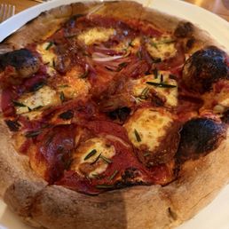 Calabrese pizza Calabrese pizza