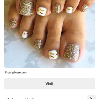 Citris Nail Spa - The picture from Pinterest that I wanted - Day Spas Near Me - Houston, Texas