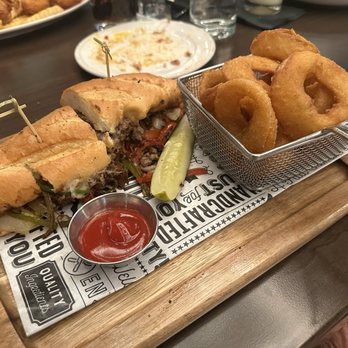 Render Modern Kitchen - Cheesesteak sandwich - pretty good, kinda dry. - Restaurants Near Me - North Las Vegas, Nevada Render Modern Kitchen - Cheesesteak sandwich - pretty good, kinda dry. - Restaurants Near Me - North Las Vegas, Nevada