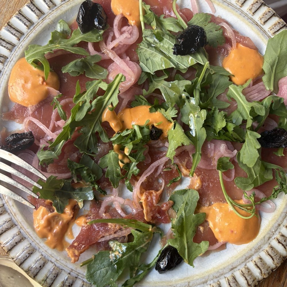 Little Sage - Tuna carpaccio - Italian Near Me - Boston, Massachusetts Little Sage - Tuna carpaccio - Italian Near Me - Boston, Massachusetts