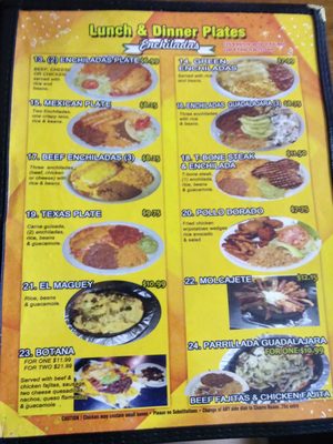 Menu photo 8 Taqueria Guadalajara Premont, TX Menu photo 8 Taqueria Guadalajara Premont, TX
