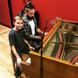 Resonance Music Studios - Mikey at the baby grad!
