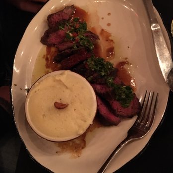 Moonshine Grill - Jalapeno steak with garlic mashers - Southern Near Me - Austin, Texas
