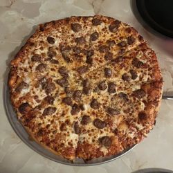 T-Moe's Pizza - 14in sausage pizza