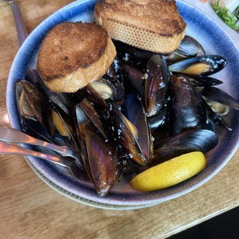 Basecamp - 1lb of Steamed Mussels - American Near Me - Girdwood, Alaska Basecamp - 1lb of Steamed Mussels - American Near Me - Girdwood, Alaska