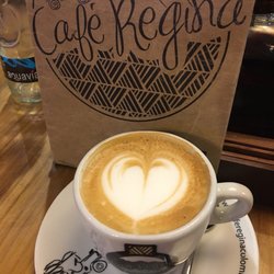 Cafe Regina - Short walk from the beach.