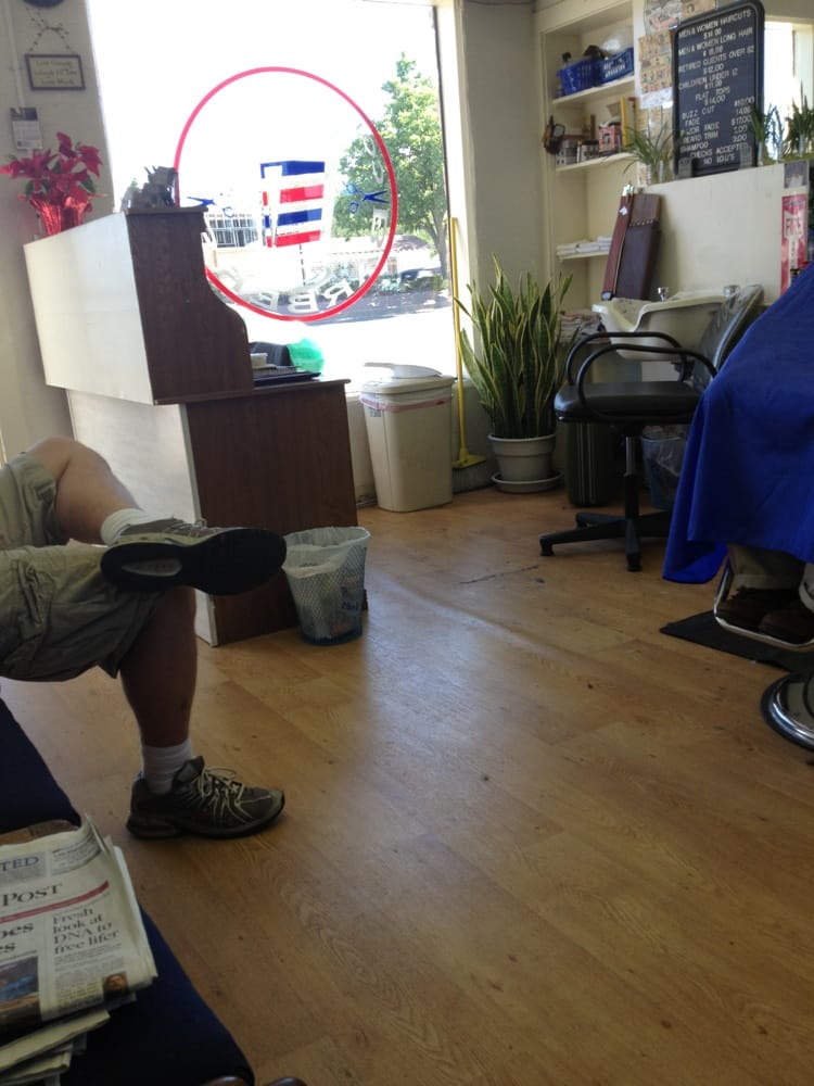 Jiron's Colfax Village Barber Logo