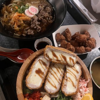Bulldog Katsu - Chicken karaage pork cheese katsu  Bulgogi Kimchi Udon - Korean Near Me - Richardson, Texas