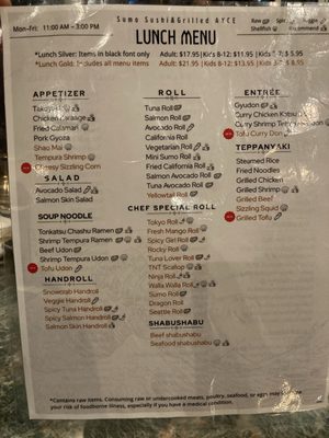 Menu photo 3 Sumo Sushi & Grill Kent, WA Menu photo 3 Sumo Sushi & Grill Kent, WA