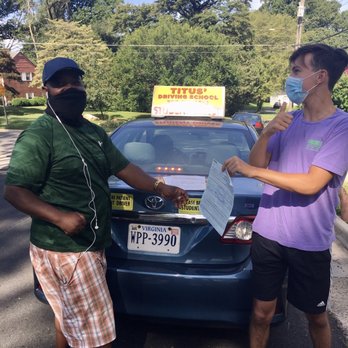 Titus Driving School - What a feeling! Freedom (sorta) lol - Driving Schools Near Me - Alexandria, Virginia Titus Driving School - What a feeling! Freedom (sorta) lol - Driving Schools Near Me - Alexandria, Virginia