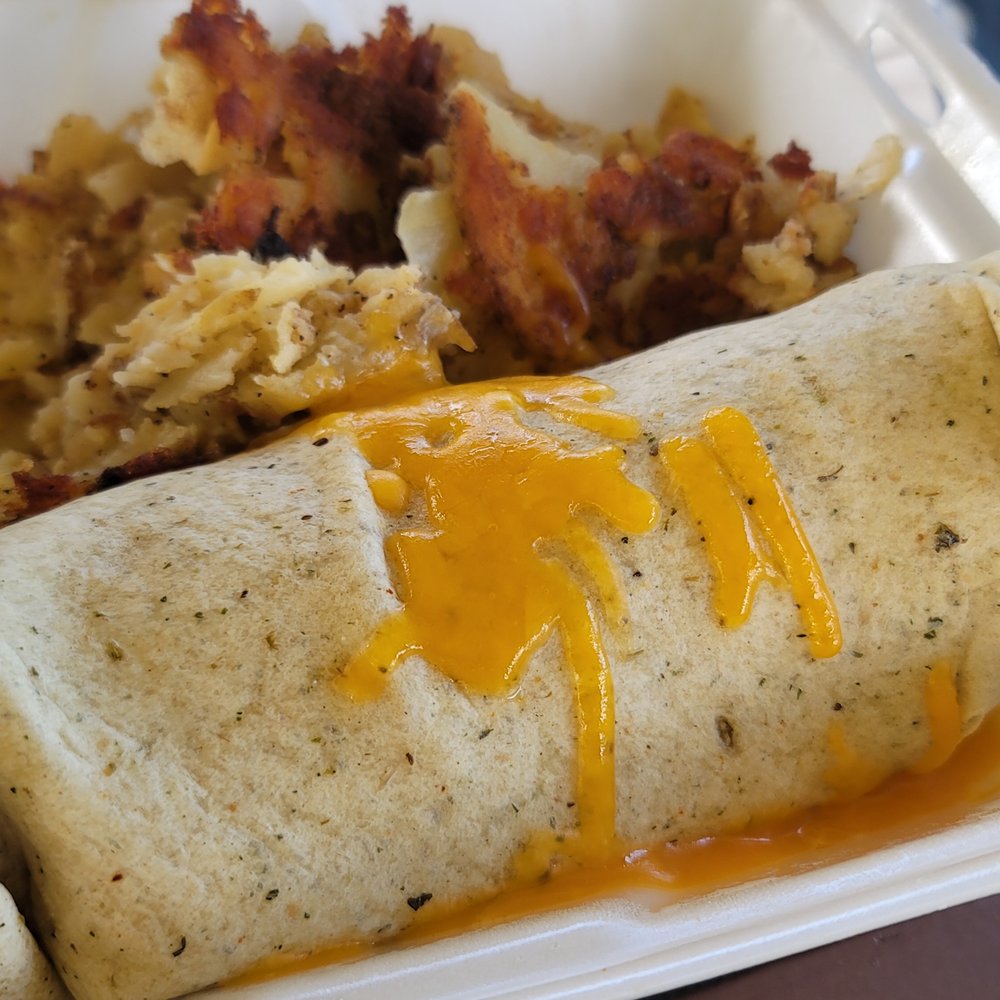 Stella's Diner - a burrito and hash browns - Diners Near Me - Syracuse, New York