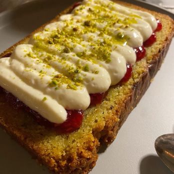 Laya Restaurant - Pistachio Cake - Mediterranean Near Me - Los Angeles, California