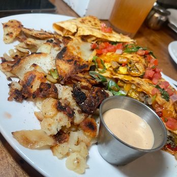 Iron Rooster - Breakfast Quesadilla - Cocktail Bars Near Me - Annapolis, Maryland