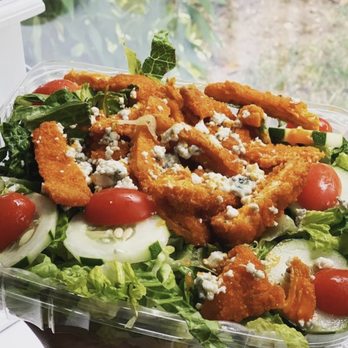 Ike's Big Mouth - a salad in a plastic container - Chicken Wings Near Me - Waldwick, New Jersey Ike's Big Mouth - a salad in a plastic container - Chicken Wings Near Me - Waldwick, New Jersey