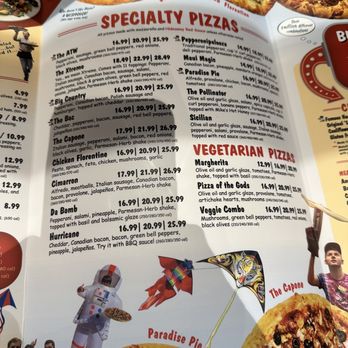 Hideaway Pizza - Menu - Pizza Near Me - Plano, Texas