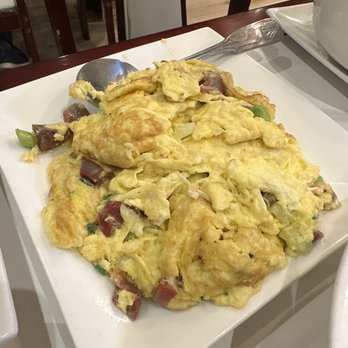 Bamboo House - Fluffy eggs with bbq pork - Noodles Near Me - Humble, Texas Bamboo House - Fluffy eggs with bbq pork - Noodles Near Me - Humble, Texas