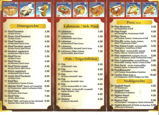 Menu photo 2 Diyar Sofrasi Offenbach, HE