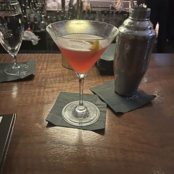 Steak 48 Del Mar - Pomegranate martini. The portions are huge. You basically get 2 martinis in one order - Steakhouses Near Me - Del Mar, California Steak 48 Del Mar - Pomegranate martini. The portions are huge. You basically get 2 martinis in one order - Steakhouses Near Me - Del Mar, California