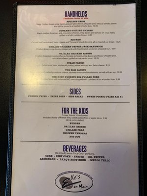 Menu photo 2 Elle's on Main Crete, NE Menu photo 2 Elle's on Main Crete, NE