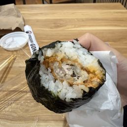 Fried oyster onigiri Fried oyster onigiri