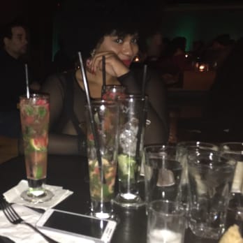 Sea Thai - Enjoying my drink, along with some great company on my birthday - Thai Near Me - Brooklyn, New York
