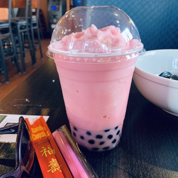 Pho Saigon and Bar - Disgusting food coloring. There's nothing "strawberry" in here... - Vietnamese Near Me - Cranston, Rhode Island Pho Saigon and Bar - Disgusting food coloring. There's nothing "strawberry" in here... - Vietnamese Near Me - Cranston, Rhode Island