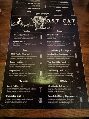 Menu photo 8 Lost Cat Bar & Bites San Francisco, CA Menu photo 8 Lost Cat Bar & Bites San Francisco, CA
