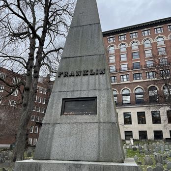Granary Burying Ground - Benjamin Franklin's Mother and Fathers Tombstone - Funeral Services & Cemeteries Near Me - Boston, Massachusetts Granary Burying Ground - Benjamin Franklin's Mother and Fathers Tombstone - Funeral Services & Cemeteries Near Me - Boston, Massachusetts