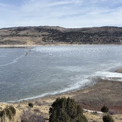 Echo Reservoir - Viewing area off 80