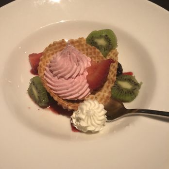 The Magic Castle - Strawberry Mousse dessert. - Performing Arts Near Me - Hollywood, California