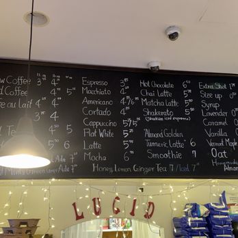 Lucid Café - Menu - Coffee & Tea Near Me - New York, New York Lucid Café - Menu - Coffee & Tea Near Me - New York, New York
