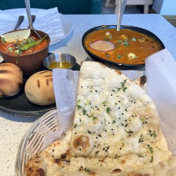 Banaras - garlic naan - Indian Near Me - Bellevue, Washington