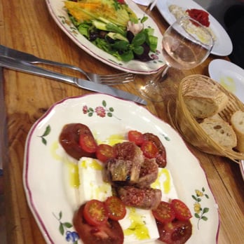 Oliviera - Feta and fig salad - with gorgeous olive oil of course! - Mediterranean Near Me - Nice, 06