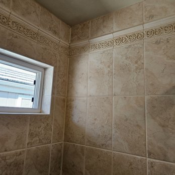 Grout Geek - After - lighting could be better - Flooring Near Me Grout Geek - After - lighting could be better - Flooring Near Me