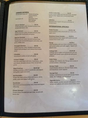 Menu photo 2 Europa Black Diamond, WA