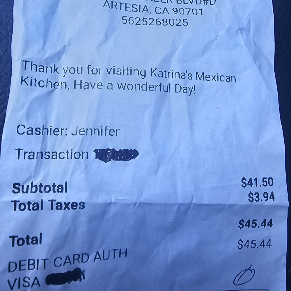 Katrina's Mexican Kitchen - I'm willing to pay for good food..I regret this. - Mexican Near Me - Artesia, California Katrina's Mexican Kitchen - I'm willing to pay for good food..I regret this. - Mexican Near Me - Artesia, California