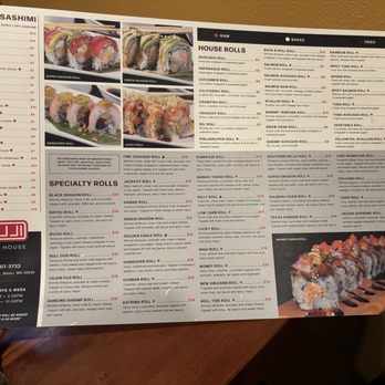 Fuji Sushi House - Menu - Japanese Near Me - Biloxi, Mississippi